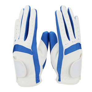 Ensemble de gants de golf junior, options pour la main gauche et la main droite, ajustement confortable pour les jeunes golfeurs, gants de golf de couleur bleue - Product Image 3