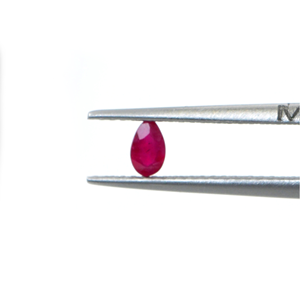 Rubis naturels de Bangkok, formes poire calibrées 3x5mm, pierres précieuses de rubis naturelles facettées en vrac pour la fabrication de bijoux, prêtes à l'emploi - Product Image 2