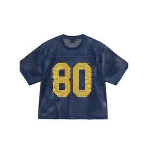 Maillot de football américain personnalisé en polyester de haute qualité, respirant, avec logo brodé et imprimé, séchage rapide, vente en gros OEM - Product Image 1