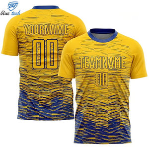 OEM Custom Team Sports Jersey Custom Sublimation T Shirt with Name Number Logo Printing for Football Teams Wholesale Price - Product Image 3