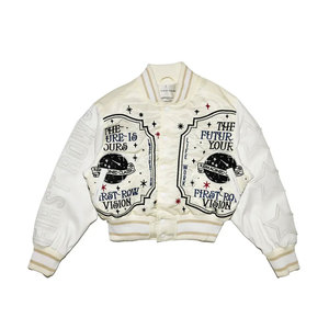 แจ็คเก็ต Letterman ทรงปกติ ปักลาย มีฮู้ด บุขนสัตว์ แจ็คเก็ตกันหนาวสำหรับผู้ชาย ลายการ์ตูนปะติดด้านหน้า ปรับแต่งได้ - Product Image 4