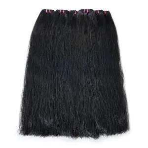 100% Remy Weft Straight Highlighted Full Lace <b>Wig</b> Long <b>Black</b> Hair Natural Wave Texture Human Weft Customizable Hair - Product Image 3