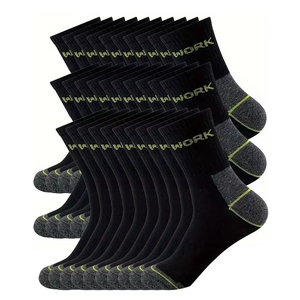 Ankle <b>Socks</b> Black Gray Lime Green <b>Running</b> Breathable Knitted for Adults Summer Sport Wear - Product Image 5