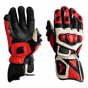 Guantes de Motociclismo 2026, Guantes de Cuero para Motocross con Protección, Guantes Deportivos para Motociclistas con Armadura CE para Hombre y Mujer - Product Image 1