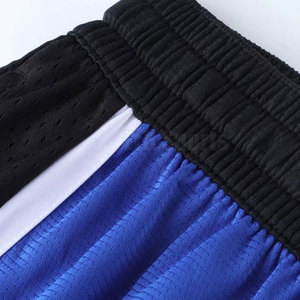 Shorts de basketball décontractés pour hommes, style tendance, avec taille élastique, 100% polyester, séchage rapide - Vente en gros, design personnalisable - Product Image 6