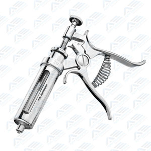 Seringue vétérinaire réglable pour bétail Santé animale Pointe en cuivre Seringues vétérinaires en plastique Instruments chirurgicaux vétérinaires - Product Image 3