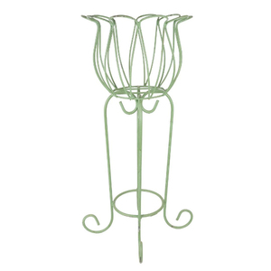 Black Coated Metal Floor Planters for Garden Decoration Wholesale Price Customized Planters for Modern Home Living Room - Product Image 5