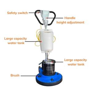 Disco de Pulido Multifuncional HGP RFP9 de 9mm, Resina+Diamante, Personalizable OEM para Pulido en Seco de Concreto - Product Image 3