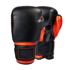Guantes de Boxeo Personalizados de 14 oz con Cierre de Cordones, Cuero Genuino de Alta Calidad, Logotipo Personalizado, Guantes de Combate - Product Image 1