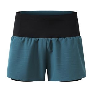 Pantalones Cortos Deportivos 2 en 1 para Hombre, con Bolsillos, para Entrenamiento Deportivo al Aire Libre, Ejercicio, Fitness, Senderismo, Transpirables, de Secado Rápido, 100% Poliéster Tejido - Product Image 6