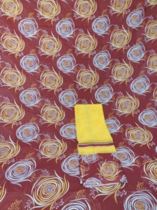 Tela de Alta Calidad para Vestidos de Novia, 100% Algodón Voile Jacquard con Diseño Floral, para Niñas - Product Image 3