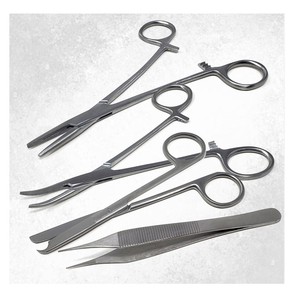2026 Metal Med Meilleure Vente Haute Qualité Ensemble de Ciseaux de Suture pour Bloc Opératoire Kit de retrait de sutures en acier inoxydable de qualité médicale pour la formation CE - Product Image 5