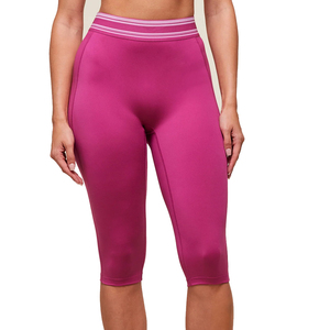 Ready to Ship Crotchless Yoga Pants High Waist Capri <b>Leggings</b> <b>With</b> Hidden <b>Pocket</b> Women <b>Workout</b> Fitness Gym Wear Yoga Outfit - Product Image 2