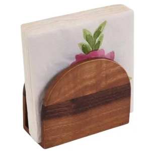 Wholesale Seller Wooden <b>Tissue</b> <b>Box</b> with Floral Designed Rectangle Shaped Trendy Style Wooden <b>Tissue</b> <b>Box</b> For Sale - Product Image 4