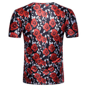 New 100_polyester Custom t Shirt Printing <b>Tshirt</b> 3d Sublimation Printed with You Own Design Custom t Shirt - Product Image 4