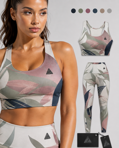 Leggings de sport réversibles personnalisés, légers, écologiques, sans coutures, respirants, extensibles, à taille haute et très élastiques - Product Image 6