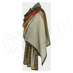 Women's Long <b>Silk</b> <b>Scarf</b> Leopard Print Multi-Functional Elegant Fashion Accessory All Seasons - Product Image 3