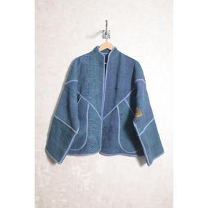 Chaqueta de patchwork Kantha india para mujer, abrigo vintage de algodón, ropa bohemia hecha a mano - Product Image 2