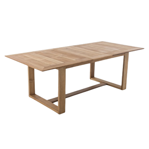 Conjunto de banco de jardín extensible moderno de madera de teca, banco largo para jardín, para comer al aire libre y mobiliario de parque, de la mejor calidad. - Product Image 6