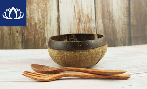 Meilleures ventes Bol en coquille de noix de coco écologique avec finition lisse - Product Image 3