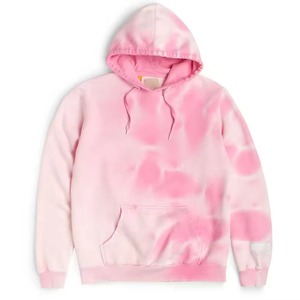 Custom Lightweight Pink 100% Cotton Winter Hoodie Men Pullover Oversized Heavyweight Fleece Lined Breathable Formal Streetwear - Product Image 5