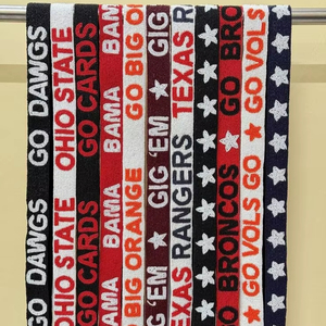 New Fashion Stylish College Team Beaded <b>Adjustable</b> <b>Straps</b> Personalized Sports Team Name Lanyard Team-Inspired Designs <b>Strap</b> 2026 - Product Image 1