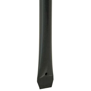 Fioriera rialzata nera 6FT X 3FT con asta di supporto, elegante traliccio e cancello per aiuole - Product Image 4
