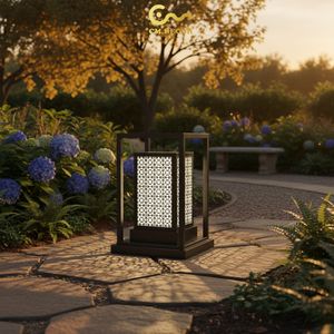 Elegante Lámpara de Pared Cuadrada para Exteriores, Decorativa, Minimalista, para Patio, AC 200V E27 IP65, Acero Inoxidable, Negra - Product Image 3