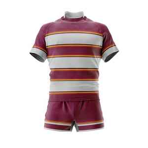 Tenue de rugby personnalisée en tissu respirant et durable pour les clubs, les écoles et les joueurs de tournoi, avec sublimation. - Product Image 5