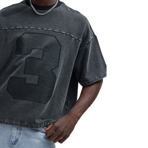 Boxy Cropped <b>t</b> <b>Shirt</b> Wholesale High Quality Plain <b>White</b> <b>T</b>-<b>shirts</b> Custom Printing Graphic Tees <b>Shirt</b> Oversize - Product Image 6