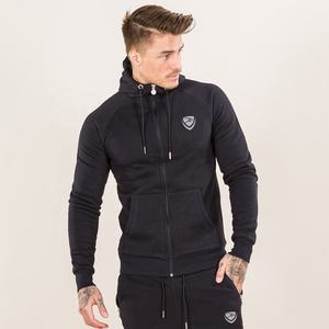 Nuevo chándal de algodón en blanco personalizado para hombre, conjuntos de Sudadera con capucha, chándal de lana Tech Jogging liso con cremallera para hombre - Product Image 4