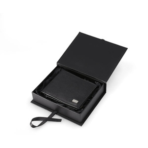 High Quality Customizable Bifold Leather <b>Wallets</b> for Men Multiple Card Slots Slim Design Zipper Closure Short Length New Arrival - Product Image 4