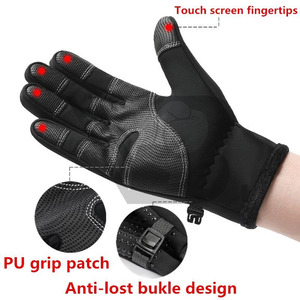 Windproof Waterproof Cotton Thermal Touch Screen Sports <b>Gloves</b> Winter <b>Warm</b> Anti-Slip Full Finger Cycling Skiing Daily Outdoor - Product Image 5