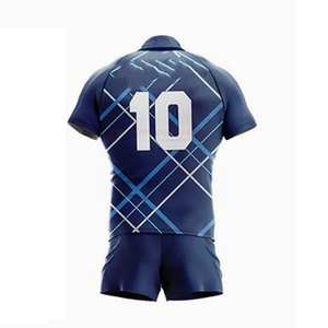 Uniforme de Rugby Sublimado Personalizado, Transpirable, 100% Poliéster, Alta Calidad, Tallas y Diseños Personalizados, Venta al Por Mayor, Nueva Llegada 2026 - Product Image 3