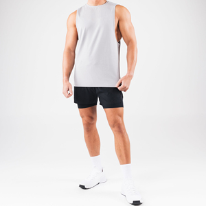 Camiseta Deportiva sin Mangas para Hombre, Diseño Más Reciente 2026, Diseño Personalizado con Logotipo Impreso, Camiseta Deportiva para Hombre - Product Image 4
