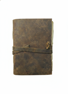 Diario de Cuero Genuino Hecho a Mano AAN Overseas Ventures con Cierre Antiguo, Cuaderno Rústico con Correa, 7x5 Pulgadas, para Viajes - Product Image 4