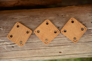 Outils de tissage en bois découpés au laser, écologiques, modernes et simples, pour cartes tissées, fabrication artisanale DIY, fournitures de tissage pour tablettes, artisanat - Product Image 5