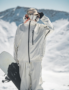 Combinaison de ski d'hiver avec logo personnalisé, veste et pantalon imperméables, coupe-vent et thermiques pour les sports de neige - Product Image 3