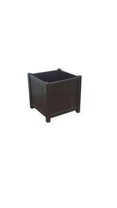 Pots de plantes en bois pour intérieur et jardin, avec trou de drainage, durables, pour fleurs/plantes vertes, revêtement poudré, produit RTS - Product Image 6