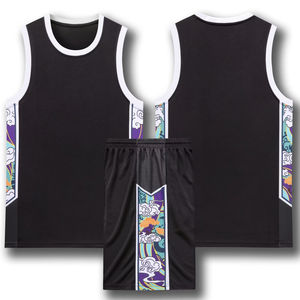 Camiseta de Baloncesto Profesional, Pantalones Cortos Transpirables de Secado Rápido, Ropa Deportiva de Equipo al Por Mayor, Tallas Grandes - Product Image 2