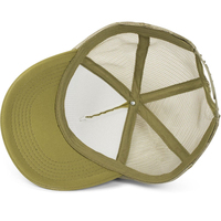 Casquette de camionneur en mousse haute qualité avec logo personnalisé par transfert thermique et dos en maille, idéale pour la promotion de marque en extérieur