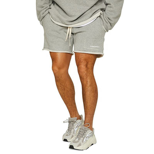 กางเกงขาสั้นกีฬาฟุตบอลผู้ชายทรงตรงยาวถึงเข่า ผ้าฝ้ายระบายอากาศดี มีกระเป๋า ผลิตจากโรงงานโดยตรง รับผลิตตามแบบ - Product Image 1