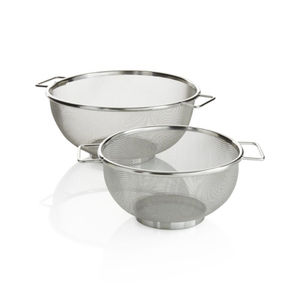 Passoire de cuisine en acier inoxydable écologique de haute qualité avec poignée pour laver les fruits et légumes à la maison - Product Image 2