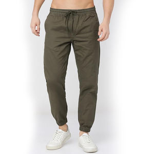 Pantalones Jogger con Bolsillo Canguro para Hombre, Pantalones Deportivos Casuales, Corte Ajustado, Puños Elásticos, Bolsillo Frontal - Product Image 3