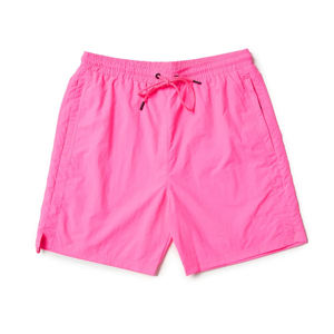 Shorts de plage personnalisés pour hommes avec doublure en maille, style streetwear, boardshorts avec finition froissée, short de bain - Product Image 1