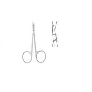 Tijeras Quirúrgicas de Resorte color azul, Tijeras Quirúrgicas Profesionales fabricadas con acero inoxidable de alta calidad por Life Care Instruments - Product Image 4