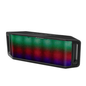 Haut-parleur sans fil LED multicolore dynamique avec lecture USB/MMC Radio FM mains libres et entrée auxiliaire-pour fête, camping, voyage - Product Image 5
