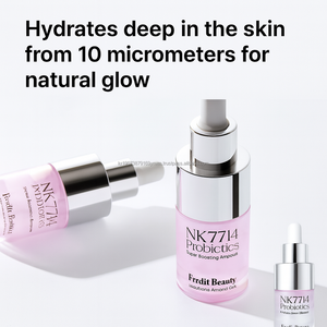 Siero in Fiale OEM K Beauty con Glutatione, Niacinamide e Probiotici, Idratante, Illuminante, Effetto Pelle di Vetro, Essenza Rassodante Coreana - Product Image 3