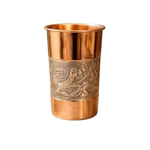 Wholesale Custom Logo Hammered Copper Moscow Mule Mug Beer <b>Coffee</b> Drinking <b>Cup</b> with Handle For Gifting - Product Image 2