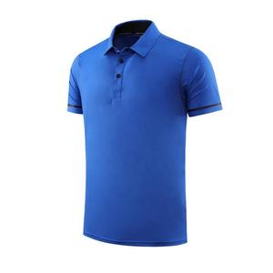 Camiseta Deportiva de Golf de Manga Corta con Logotipo Personalizado, Tejido Elástico, Color Sólido, Bordada, Estampada, de Secado Rápido, Formal, para Hombre - Product Image 3